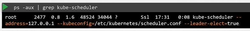 kube-scheduler5
